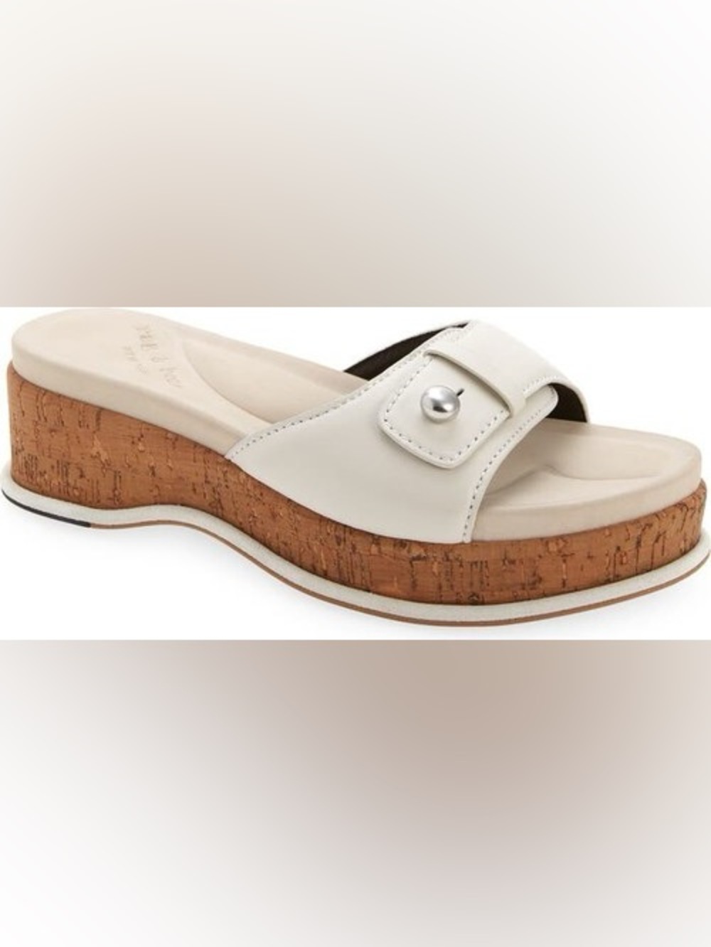 leather rag & bone Sommer platform slide sandals Size 10 Y2K Friends Vib